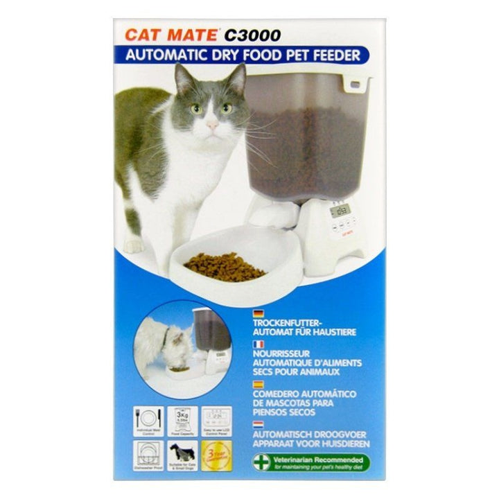 Cat mate clearance c3000 feeder instructions